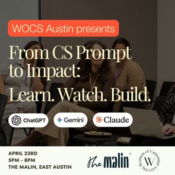 Cover Image for From CS Prompt to Impact: Learn. Watch. Build.