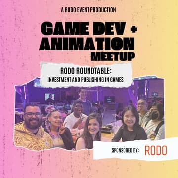 Cover Image for Rodo Roundtable -  Investment & Publishing in Games