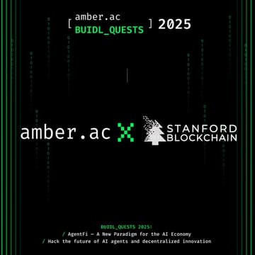 Cover Image for Stanford Blockchain <> Amber.ac AgentFi Meetup @ SBC — AI × Crypto Builders Gathering