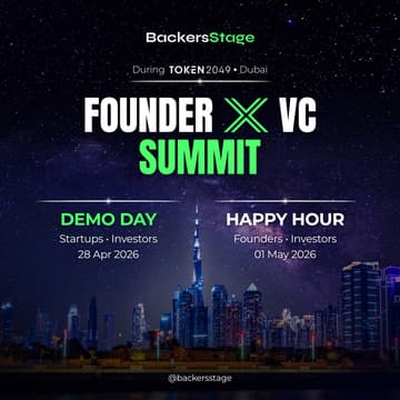 Cover Image for Founder x VC Summit | Demo Day | Day 1 | Token2049 Dubai Week 🇦🇪