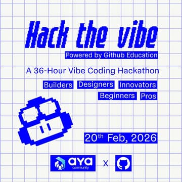 Cover Image for HackTheVibe, Powered by GitHub Education