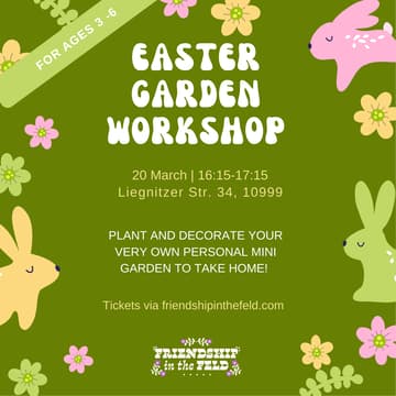 Cover Image for Easter Garden Workshop for ages 3-6