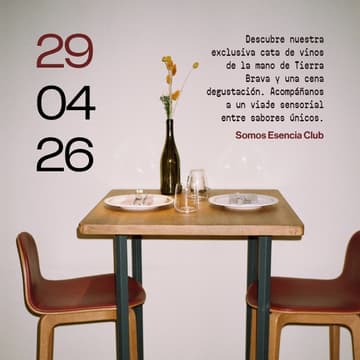 Cover Image for Cata de vinos y cena x Tierra Brava
