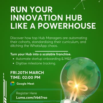 Cover Image for Run your Innovation Hub like a Powerhouse | Webinar