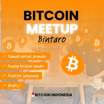 Cover Image for Bitcoin Indonesia Community Meetup Bintaro 25 April 2026