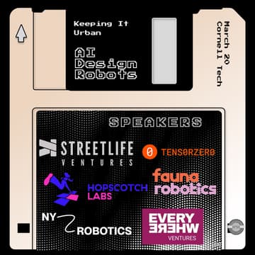 Cover Image for Keeping It Urban Summit: AI, Robotics, Design @ Cornell NYC