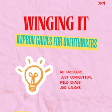 Cover Image for Winging It - Improv Workshop