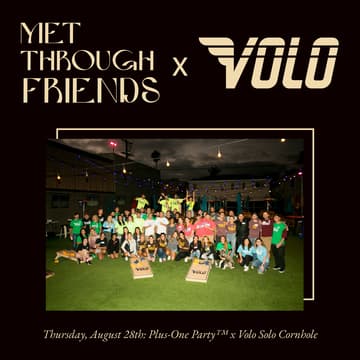 Cover Image for Plus-One Party™: Cornhole x Volo [admits 2]