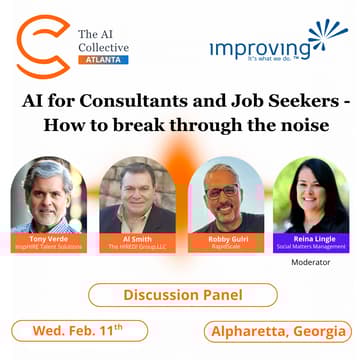 Cover Image for 🧠 The AI Collective Atlanta | AI for Consultants and Job Seekers  - How to break through the noise