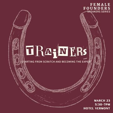Cover Image for Female Founders: Trainers