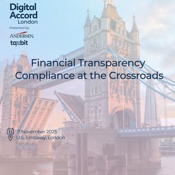 Cover Image for Digital Accord London: FinCrime + Compliance at the Crossroads