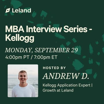Cover Image for MBA Interview Series: Kellogg