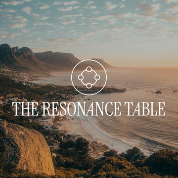 Cover Image for The Resonance Table - Cape Town Sunrise Edition
