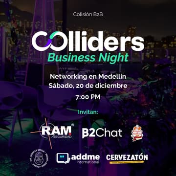 Cover Image for COlliders Business Night - Networking B2B en MEDELLÍN