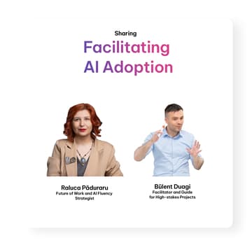 Cover Image for "Facilitating AI Adoption" in a nutshell