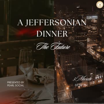 Cover Image for A Jeffersonian Dinner: The Future