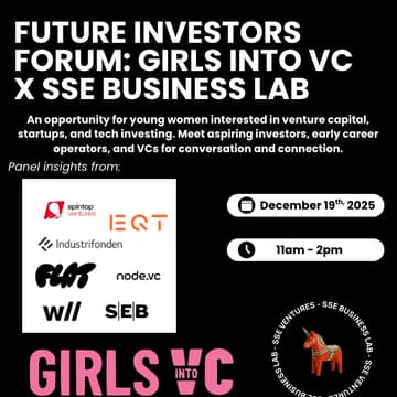 Cover Image for Girls Into VC in Stockholm: How to Break Into Venture Capital