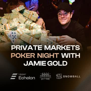 Cover Image for Private Markets Poker Night With Jamie Gold