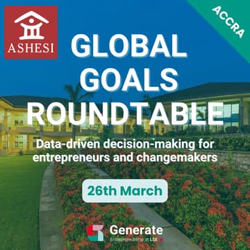 Cover Image for Accra: The Global Goals Roundtables: Co-creating sustainable futures for Africa