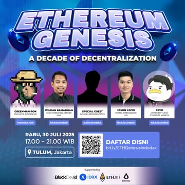 Cover Image for Ethereum Genesis - A Decade of Decentralization