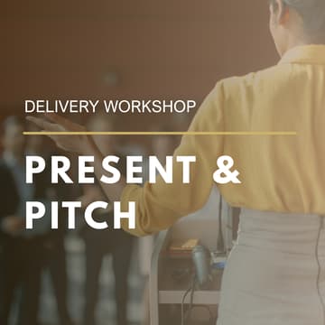Cover Image for PRESENT & PITCH Monthly Workshop