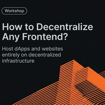 Cover Image for How to Decentralize any Frontend？