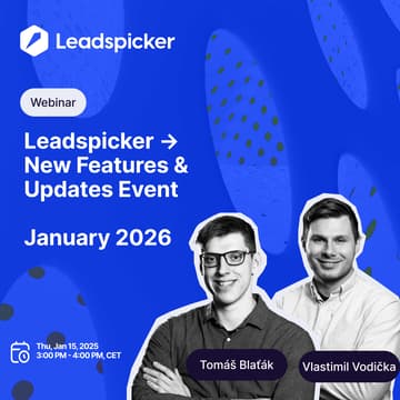 Cover Image for Leadspicker:New Features & Updates Event (ENG)