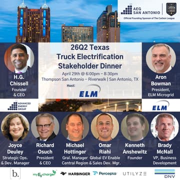Cover Image for San Antonio Dinner: Texas Truck Electrification
