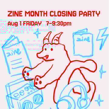 Cover Image for Zine month closing panel talk + shop revealing | 小志月收官座谈 + 此间商店小揭幕