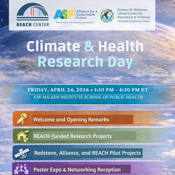 Cover Image for Climate & Health Research Day