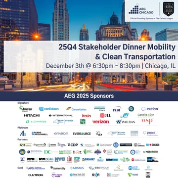 Cover Image for AEG Chicago 25Q4 Stakeholder Dinner