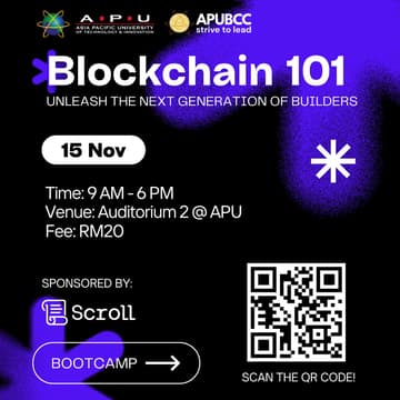 Cover Image for Blockchain 101 Bootcamp: Unleash the Next Generation of Builders