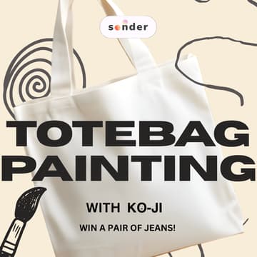 Cover Image for Totebag Painting
