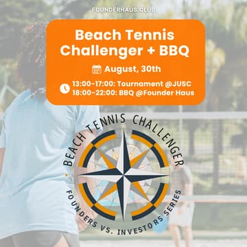 Cover Image for Beach Tennis Challenger + BBQ - Investor Week Closing