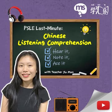 Cover Image for Mind Stretcher PSLE Chinese Listening Boost: Refine Skills & Build Confidence With Exam-Style Practice (by Head of Chinese Yu Man)