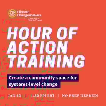 Cover Image for Hour of Action Training