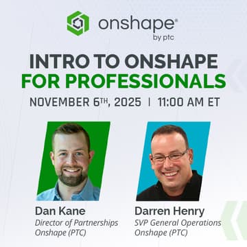 Cover Image for Intro to Onshape for Professionals