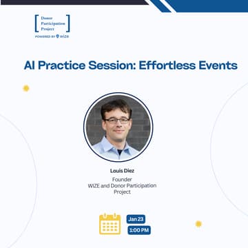 Cover Image for AI Practice Session: Effortless Events