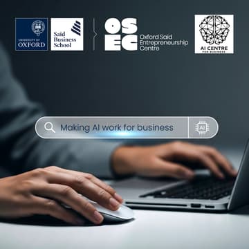 Cover Image for Making AI Work for Business: Best Practices & Lessons Learned (External Registration Link)
