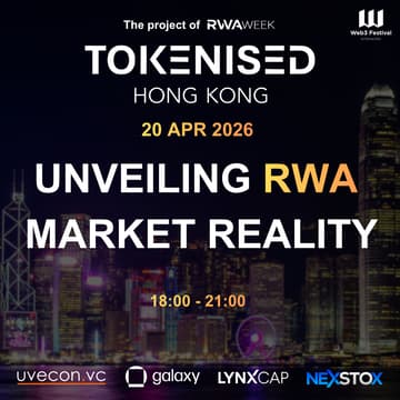 Cover Image for TOKENISED HONG KONG Web3 Festival Edition