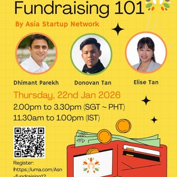 Cover Image for Fundraising 101 For Startups