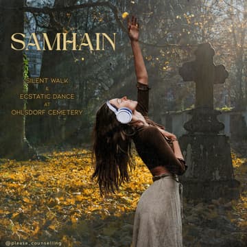 Cover Image for Samhain / Halloween Silent Walk & Ecstatic Dance with Headsets at Ohlsdorf Cemetery
