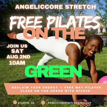 Cover Image for ✨ Reclaim Your Energy — Free Mat Pilates on the Green with Nickie!