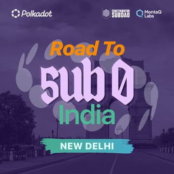Cover Image for Road to Sub0 India - Builder Party: New Delhi Edition