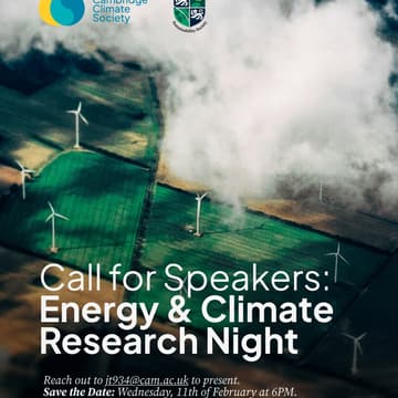 Cover Image for Energy & Climate Research Night