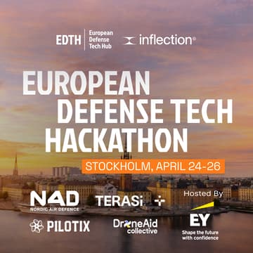 Cover Image for European Defense Tech Hackathon – Stockholm