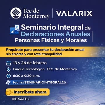 Cover Image for Seminario Integral de Declaraciones Anuales | Personas Morales