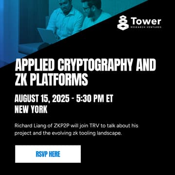 Cover Image for Applied Cryptography and ZK Platforms: Talk and Meetup with Richard Liang & ZKP2P