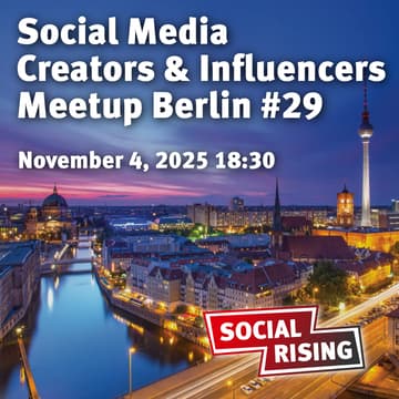 Cover Image for Social Media Creators & Influencer Meetup Berlin #29