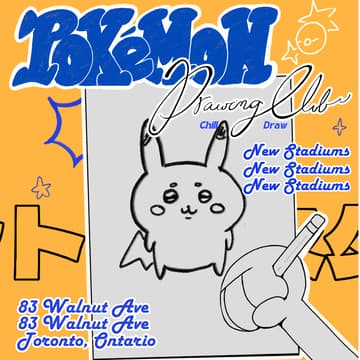 Cover Image for Toronto Pokemon Drawing Club